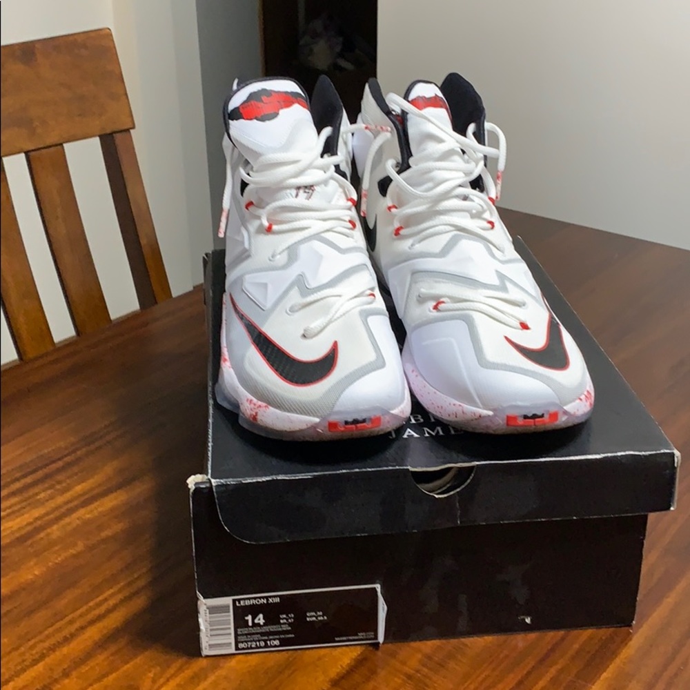 Lebron 13. Friday The 13th Edition. Size 14. - Picture 1 of 6